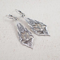 Dramatic Art Deco Earrings