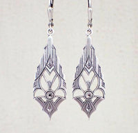 Dramatic Art Deco Earrings