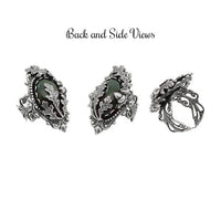 Woodland Oak Leaf and Acorn Ring alternate views