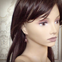 Copper Tulip Earrings