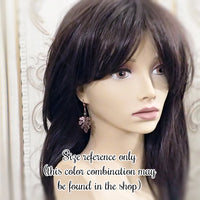 Antiqued Silver Oak Leaf Earrings with White Crystal Simulated Pearls