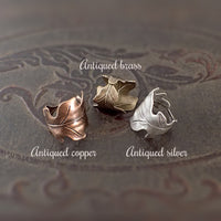 Choose Your Color Oak Leaf Rings
