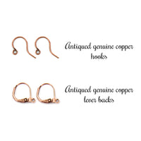 Dainty Lavender Crystal Simulated Pearl Earrings