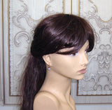 Dainty Lavender Flower Earrings mannequin