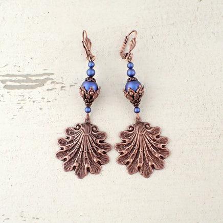 statement sea shore earrings