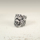 Art Nouveau Style Floral Filigree Ring
