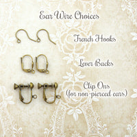 Vintage Style Bow Earrings